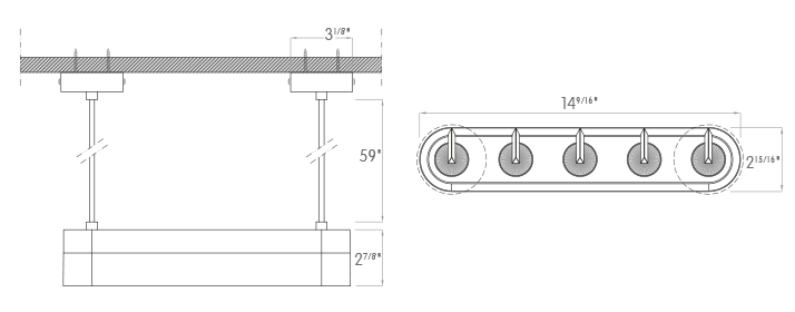 Multi - 5 reflectors-E5-P